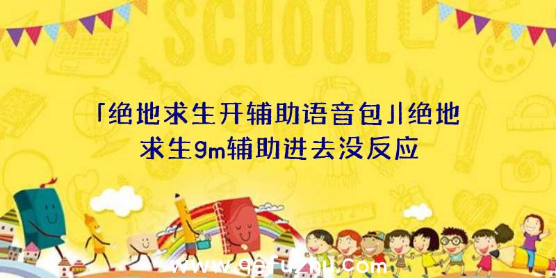 「绝地求生开辅助语音包」|绝地求生gm辅助进去没反应